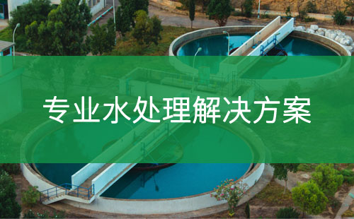 專(zhuān)業(yè)水處理解決方案